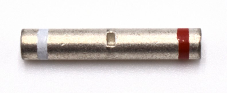 MVP 25 pcs 24-26 to 18-22 AWG Seamless Non-Insulated Step Down Butt Connectors