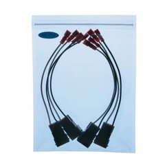 2 Pairs (4 Pack) Car Speaker Connector Harnesses for 1990-Up Honda and Acura