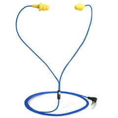 Plugfones Original Yellow Earplugs Headphones