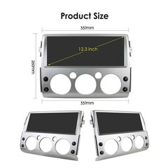 12.3″ Android 15 Carplay Car Stereo Radio GPS Navi For Toyota FJ CRUISER 4+64GB