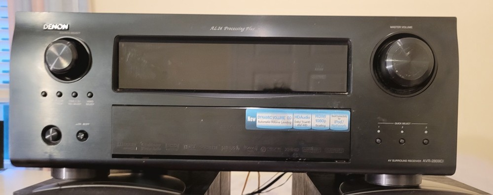 Denon AVR-2809CI 7.1 A/V Receiver Dolby TrueHD DTS-HD HDMI AM/FM Black