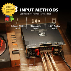 2.1 Channel Amplifier Board 300W 300W 600W Bluetooth 5.2 TPA3255 Audio Module X2