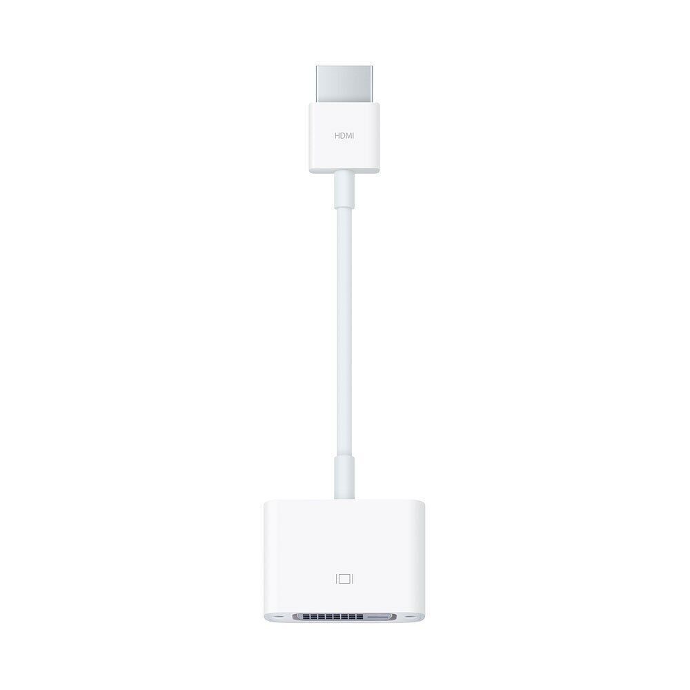 Genuine Apple HDMI to DVI Video Adapter Cable for Mac mini-MacBook Pro MGVU2ZM/A