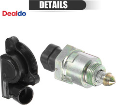 1 Set 25527077 Throttle Position Sensor TPS and Fuel Injection Idle Air Control