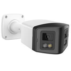 VIKYLIN 4K 8MP 180° Panoramic Bullet IP Camera Dual Light Full Color IR Swith