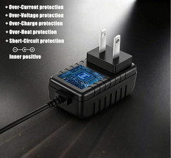 Universal AC Adapter 12V 2A Power Supply Charger 24W AC110V to DC12V 2000Ma 1500
