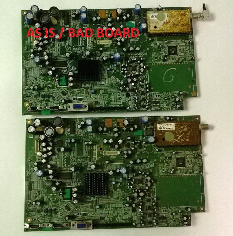 Polaroid TLX-03210B MAIN BOARD 899-KR5-GF3217XA2H (AS IS / BAD BOARDS)