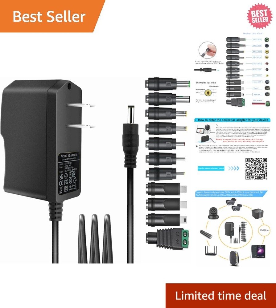 Safe and Efficient 5V 2A Power Supply with Short Circuit Protection & Indicator