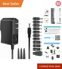 Safe and Efficient 5V 2A Power Supply with Short Circuit Protection & Indicator
