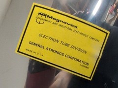 7M15PBM – M1389 16″x7″ Flectron Tube GENERAL ATRONICS Corp. MAGNAVOX – NOS