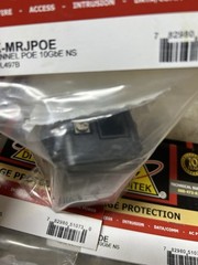 DTK-MRJPOE – Channel PoE RJ45 10GbE Ethernet Surge Protector-6 New Devices.