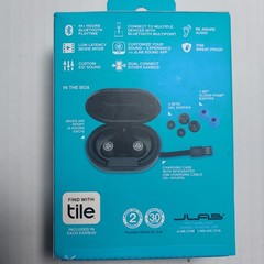 JLab JBuds Air Sport True Wireless Earbuds Black EBJUDS AIRSPRTBLK82