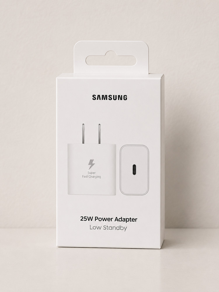 Samsung 25W Super Fast USB-C Wall Charger White