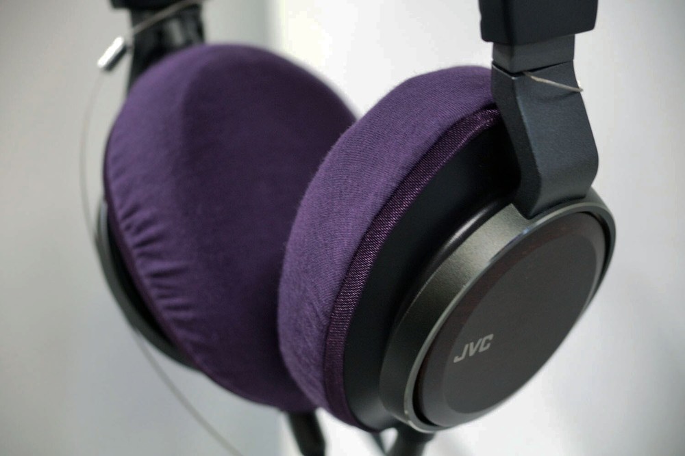 JVC HA-SW01 Earpad Repair & Protection mimimamo Headphone Cover L Purple