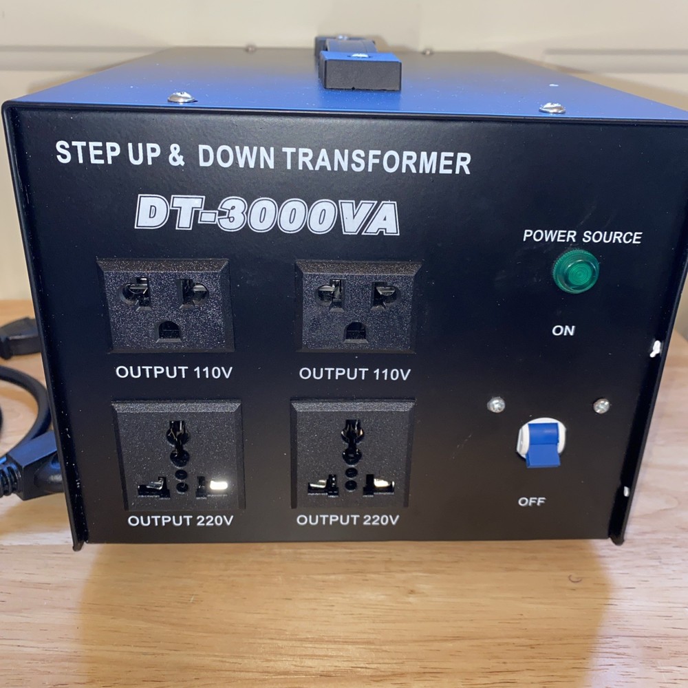 Step Up Down Transformer DT 3000VA 220V To 110V Or 110V To 220V Heavy Duty.