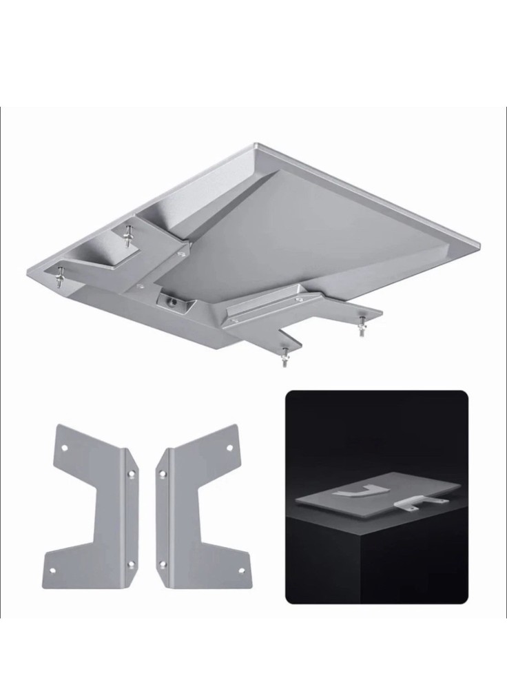 XLTTYWL Starlink Mini Flat Mount for RV Roof Wood Metal Plastic Vehicle Rails