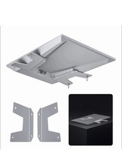 XLTTYWL Starlink Mini Flat Mount for RV Roof Wood Metal Plastic Vehicle Rails