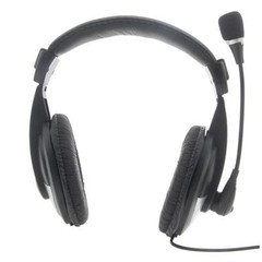 New Skype Headset Headphones with Microphone for PC Gaming 3.5mm Audio Speaker