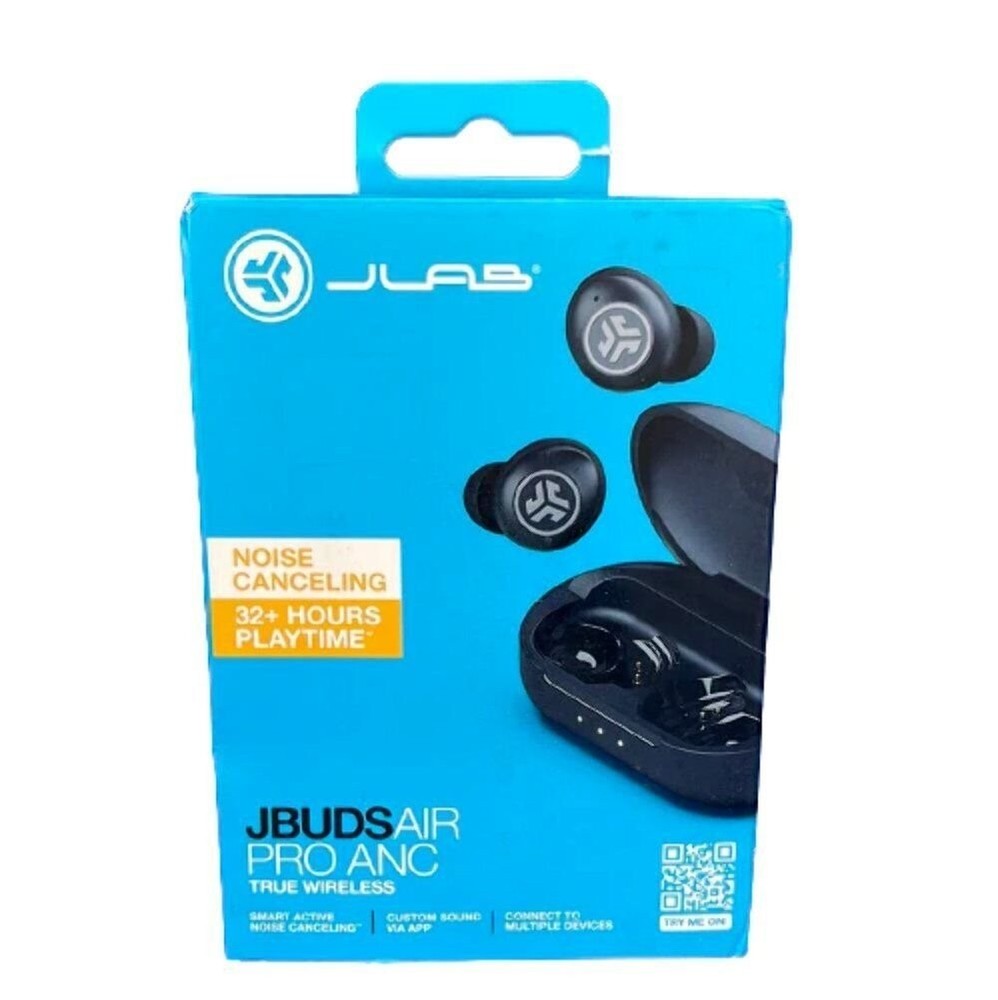 JLab Audio – JBuds Air Sport True Wireless In-Ear Headphones – Black.open box