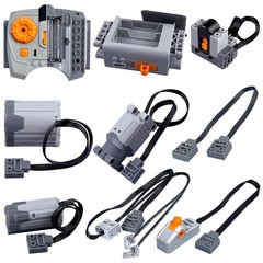 9in1 Technics Motor Kit, Power Function, the Set Contains M/L/XL Motors, AA B…