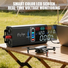 20000W Pure Sine Wave Car Power Inverter 12/24V DC to 110V 120V AC 60HZ US Stock