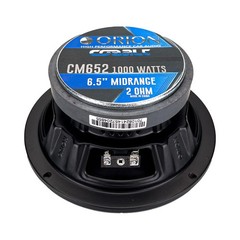 Orion CM652 6.5″ 250W RMS Midrange Speakers 2-Ohm (Pair)