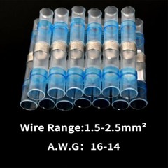 240/500Pcs Heat Shrink Solder Wire Connectors Kit Waterproof Seal Butt Terminals