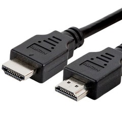 SatelliteSale Digital High-Speed 1.4 HDMI Cable PVC 2160p Black Cord (12 feet)