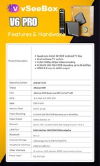 New 2026 VSEEBOX V6 Pro AUTHORIZED US DISTRIBUTOR Free Same Day Shipping!