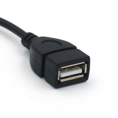 4 Pack 3.5mm Male Audio AUX Jack to USB 2.0 Type A Female OTG Converter Adapter