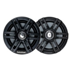 Rockford Fosgate M2-65B 6-1/2″ 2-Way Marine Coaxial Speakers w/ RGB LED – Black