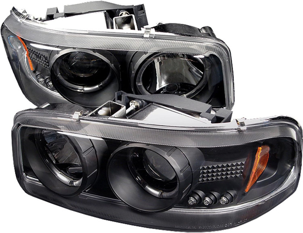 1999-2006 GMC Sierra 1500 2500 3500 Headlights–Compatible Replacement