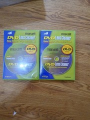 2 Maxell DVD Lens Cleaner Thunderon Brush System Home Theater Set DVD