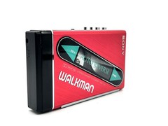 [Near Mint] SONY WALKMAN stereo cassette player WM-102 Red From JAPAN 2915364