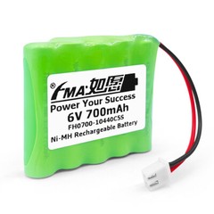 Home Alarm system 3507/6 6V 700mAh Ni-MH Battery for Hyper Skidding RC Stunt Toy