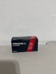 12 Duracell Procell Intense 9 Volt 9v Alkaline Batteries