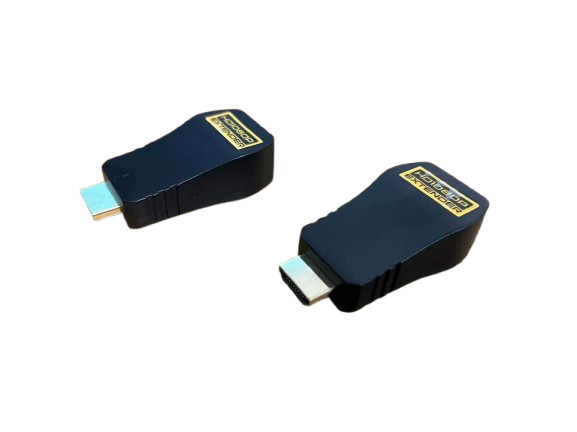 HDMI to RJ45 Ethernet Network Extender Over by Cat5-e/6 Cable 30m 4 Packs
