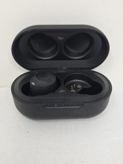 JLab JBuds Air True Wireless Earbud with Charging Case – Black, 1 Bud Only+ Case