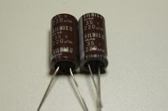 ELNA SILMIC II AUDIOPHILE SILK CAPACITORS – 220uF / 35V – ULTIMATE FOR SS PREAMP