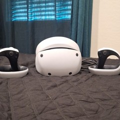 Playstation Vr 2 With Both Controllers