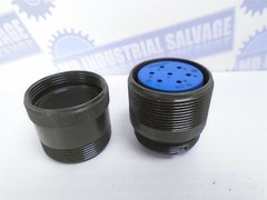 AMPHENOL – PN: 24-27S – Industrial/Military 7 Pin (F) CONNECTOR Solder Cup (NEW)
