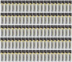 100 count Energizer Industrial AA EN91 Alkaline 1.5v Batteries LR06