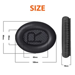 For Bose QuietComfort QC35/QC35 II Headphones Soft Cushion Pair Ear Pads NEW