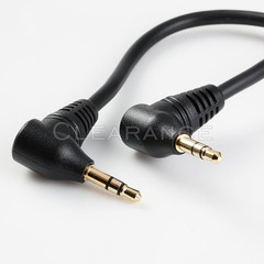 Stereo AUX Cable Male to Male Right Angle Auxiliary Audio Cord 3.5mm 1/8 Adapter