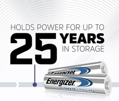 Ultimate Lithium AA Batteries, 24 Pack, 1.5V Long-Lasting for High-Drain Devi…