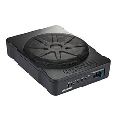 Used Kicker 10″ 51HS10 10″ 180W RMS Hideaway Compact Powered Subwoofer Enclosure