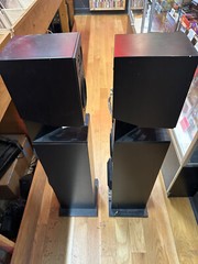 B&W BOWERS AND WILKINS CM1 CM2 CONCEPT 90 FLOOR STANDING SPEAKERS PAIR SET