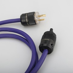 HiFi Audio Power Cable 12awg OCC Pure Copper Conductor US Plug & Figure 8 Female