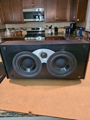 Atlantic Technology 2200 C Center Channel Speaker Awesome Sound! LOOK!