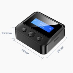 Bluetooth 5.0 Transmitter Receiver EDR Wireless Adapter USB Dongle 3.5mm AUX RCA